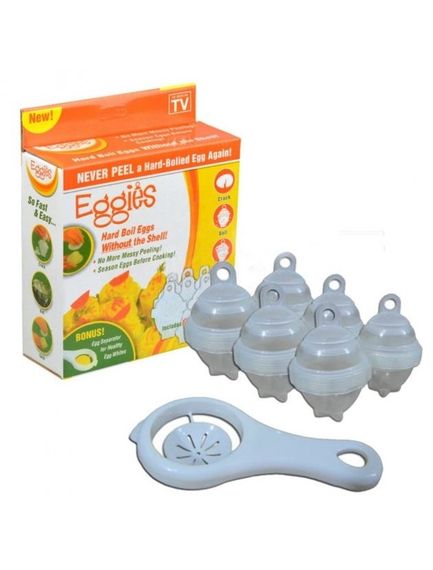 Набір форм Eggies для варіння яєць без шкаралупи | Зображення 2