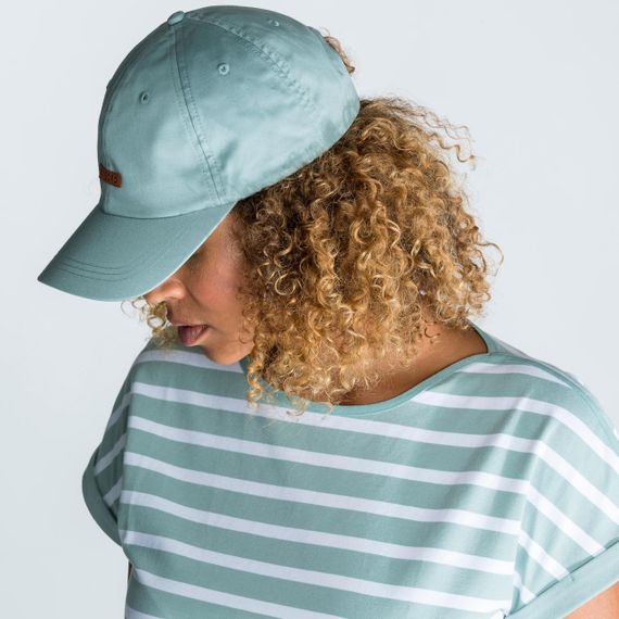 Кепка 100 для вітрильного спорту сіро-зелена - One Size