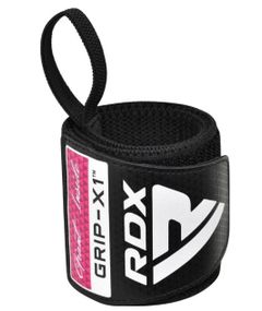 Бинти для зап'ясть (кистьові бинти) RDX GYM WRIST WRAP R11 BLACK/PINK (WAH-WR11BP)