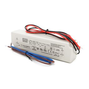 Импульсный блок питания герметичный Mean Well LPV-60-12 12В 5А 60Вт IP67