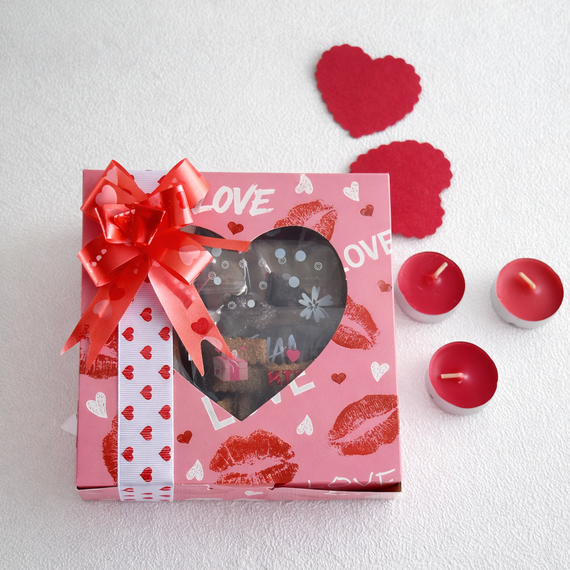 Подарочный набор пастилы «Сладкая романтика» ( три вида пастилы), 550 г | Зображення 2