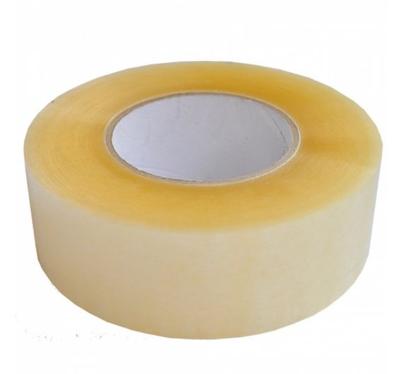 Скотч прозорий 55 мкм 45мм*450 метрів клейка стрічка пакувальна | Зображення 1