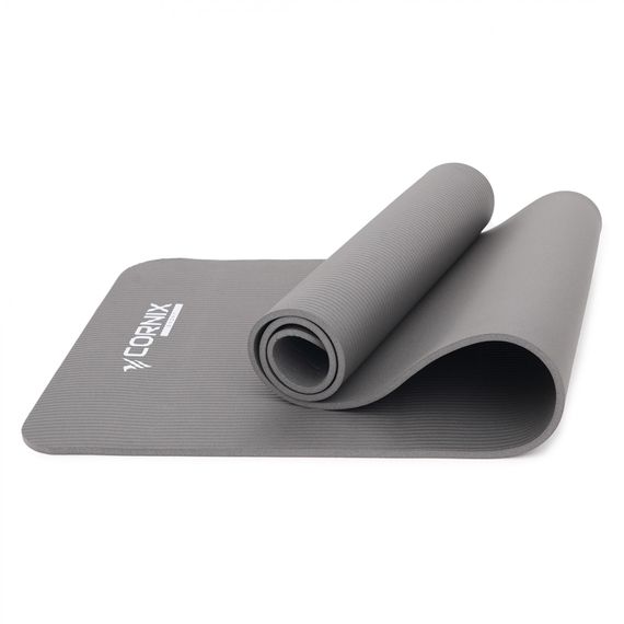 Килимок спортивний Cornix NBR 183 x 61 x 1 cм для йоги та фітнесу XR-0012 Grey | Зображення 4