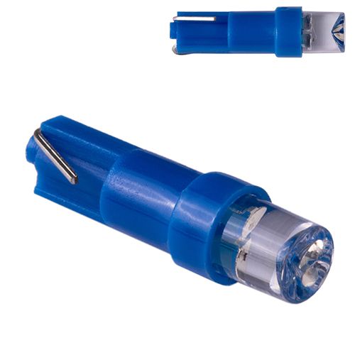 Лампа PULSO/габаритна/LED T5/1SMD-3030/12v/0.5w/3lm Blue | Зображення 1