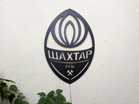 Панно декоративная картина на стену ФК Шахтер 400х600 acr-p000083