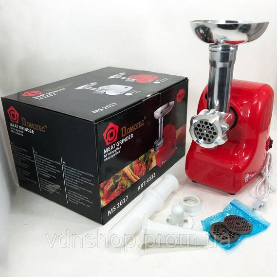 Для томатів Domotec, Лучшие мясорубки, М'ясорубка для овочів, М'ясорубка система реверсу LP-40