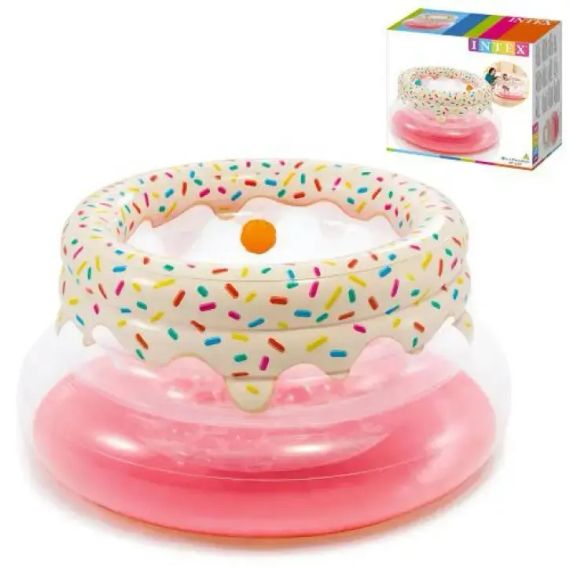 Детский надувной игровой центр Пончик 48476 Intex 127х61 см | Зображення 1