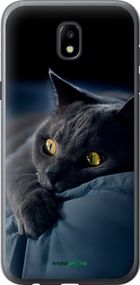 Чохол на Samsung Galaxy J5 J530 (2017) Димчастий кіт "825t-795-2448"