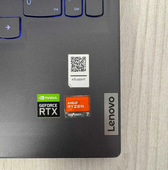 Ноутбук Lenovo Legion Slim 5 2K 165Hz Ryzen 7 7840HS 16GB SSD 512GB RTX 4060 Б/В | Зображення 4