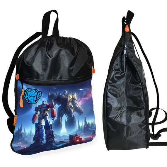 Шкільний рюкзак дитячий Трансформери + Сумка для взуття спортивної форми рюкзак-мішок хлопчикові (01852) | Зображення 1