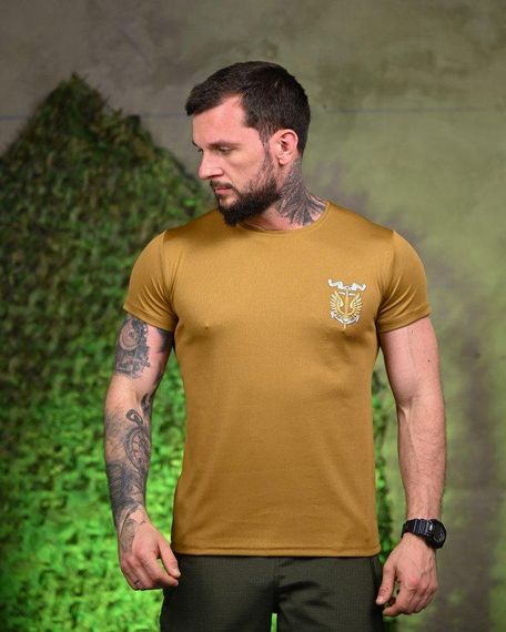 Тактична потоотводна футболка вірний кайот ПП7718 | Зображення 1