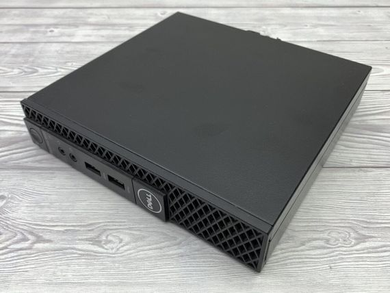 Неттоп Dell OptiPlex 3050 Micro USFF / Intel Core i3-7100T (2 (4) ядра по 3.4 GHz) / 8 GB DDR4 / 240 GB SSD / Intel HD Graphics 630 / Блок питания б/у | Зображення 3