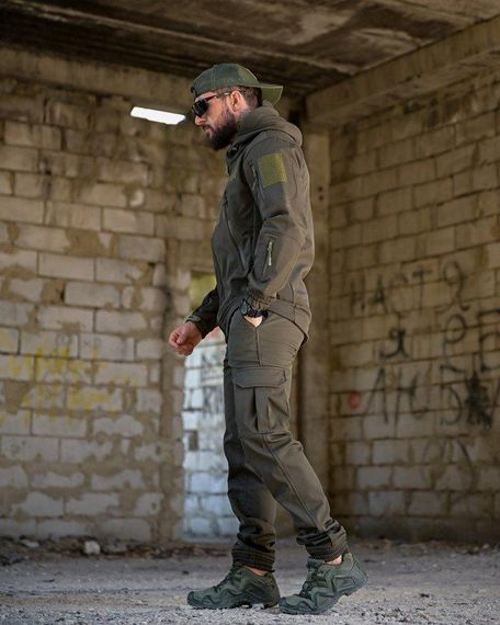 Тактичний костюм софтшел BANDIT oliva ВТ7956 | Зображення 2