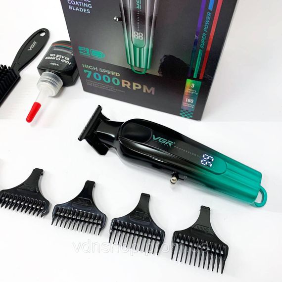 Машинка для стрижки волосся з універсальним живленням, Електрична машинка тример для волосся і бороди HG-53 | Зображення 8