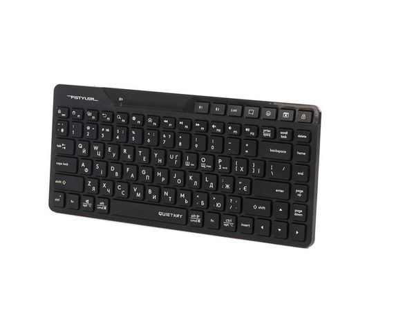 Клавіатура бездротова A4Tech Fstyler FBK26C AS, колір чорний | Зображення 1