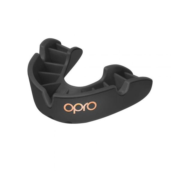 Капа боксерська OPRO Bronze Black (art.002184001) | Зображення 2