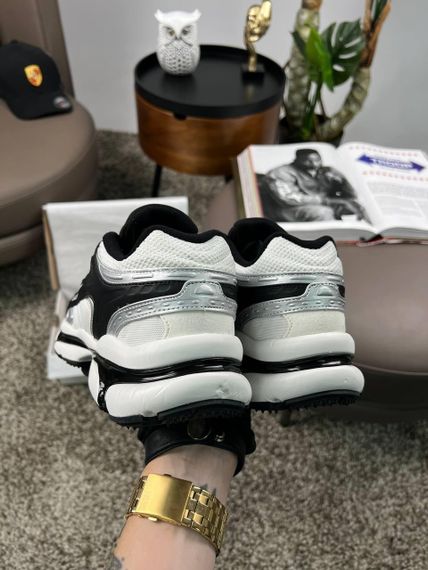 Чоловічі кросівки Lacoste L003 2K24 PRM White Black Silve  (текстиль) A4390 44 28.5 - 29 см | Зображення 6