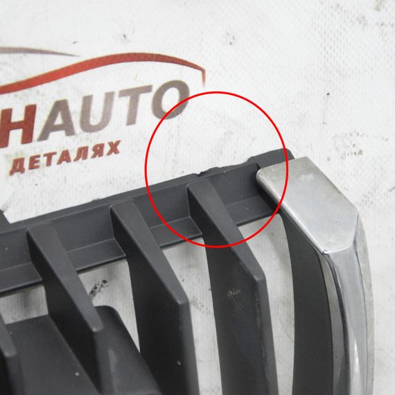 Решітка радіатора Seat Alhambra 2001-2010 Решітка переднього бампера Сеат Альхамбра 7M7853651 | Зображення 2