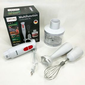 Погружной кухонный блендер с емкостью Rainberg, Блендер с функцией приготовления коктейлей NC-12