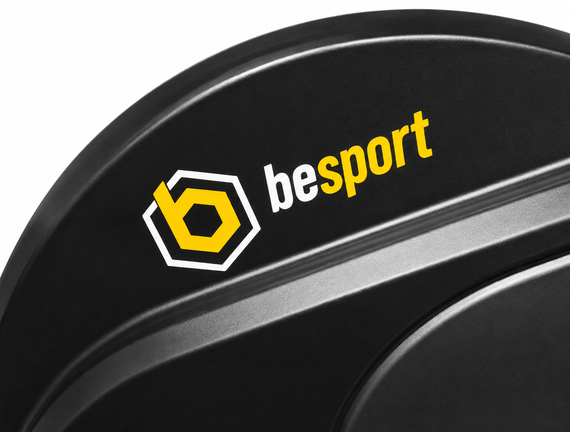 Эллиптический тренажер BESPORT BS-707 PEACH PRO магнитный черно-желтый | Зображення 7