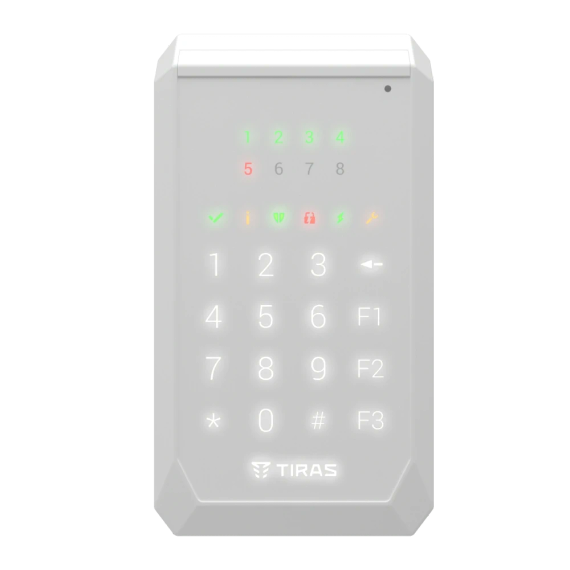 TIras X-Pad Бездротова сенсорна клавіатура Тірас - Управління охороною