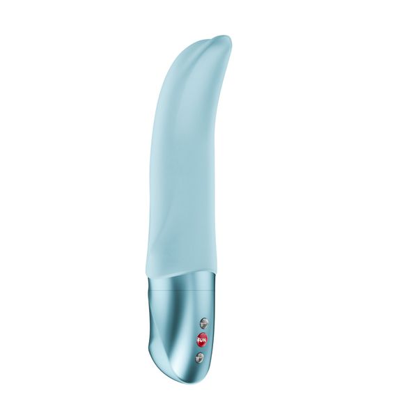 Вібратор Fun Factory Diva Dolphin Ice Blue, 10 режимів роботи, на батарейках