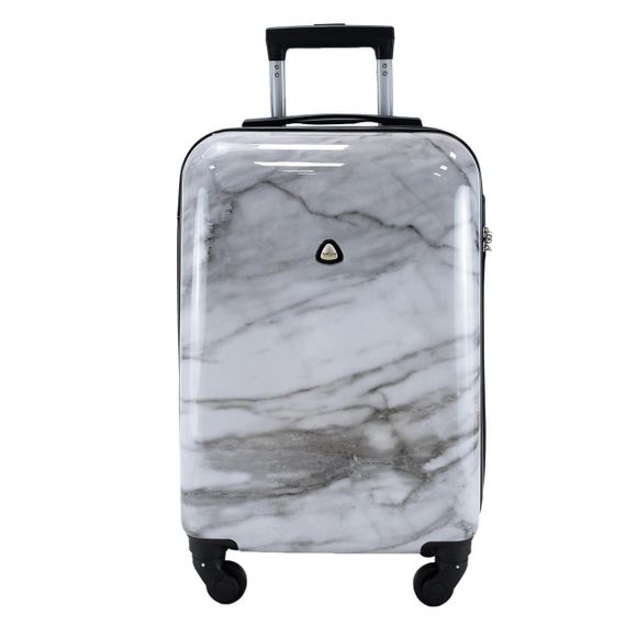 Валіза Semi Line 20" (S) White Marble (T5731-1) | Зображення 1