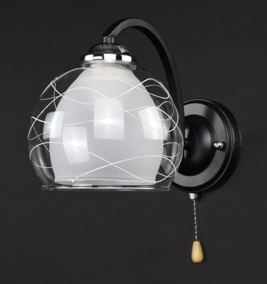 Бра настінна 27308 Чорний 24х14х23 см.