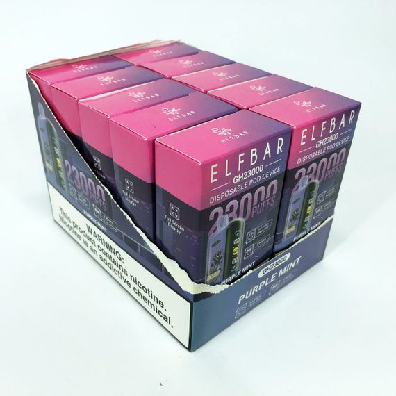 ELF BAR GH 23000 5%. Пурпурная Мята (Purple Mint) | Зображення 7