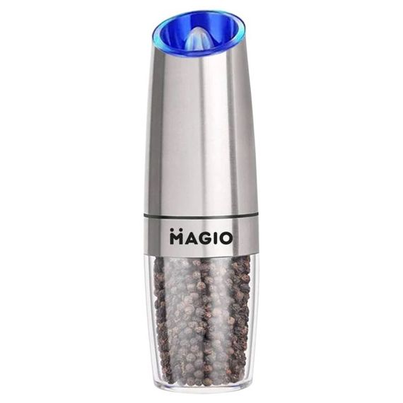 Электрический гравитационный измельчитель специй Magio MG-210, Электрическая мельница с подсветкой | Зображення 2