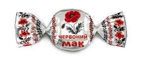 Цукерка Червоний мак Chocco Via вагова 1000г (213925)