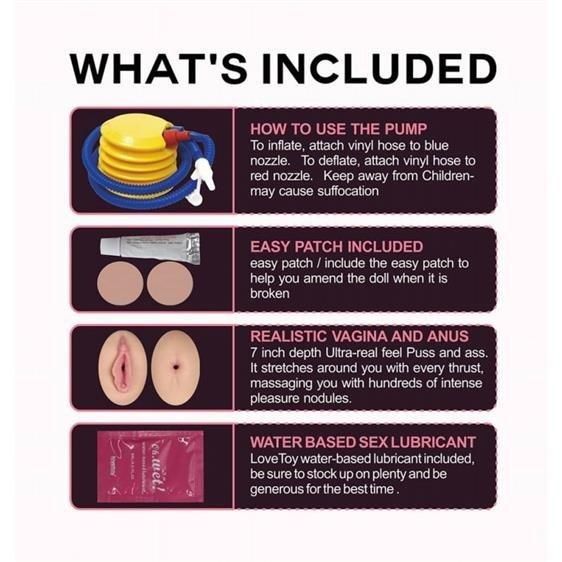 Надувна секс лялька - Silicone Boobie Super Love Doll sexstyle | Зображення 5
