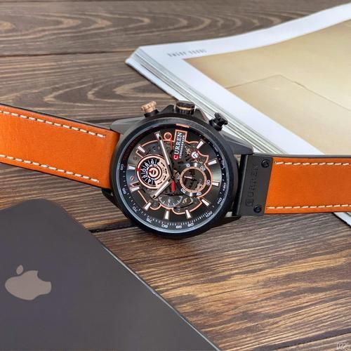 Годинник C1ur1ren 8380 Black-Brown | Зображення 2