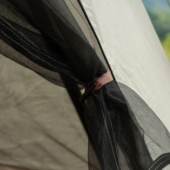 Палатка туристическая 2 человека 200*200*145 см бежевая | Зображення 3