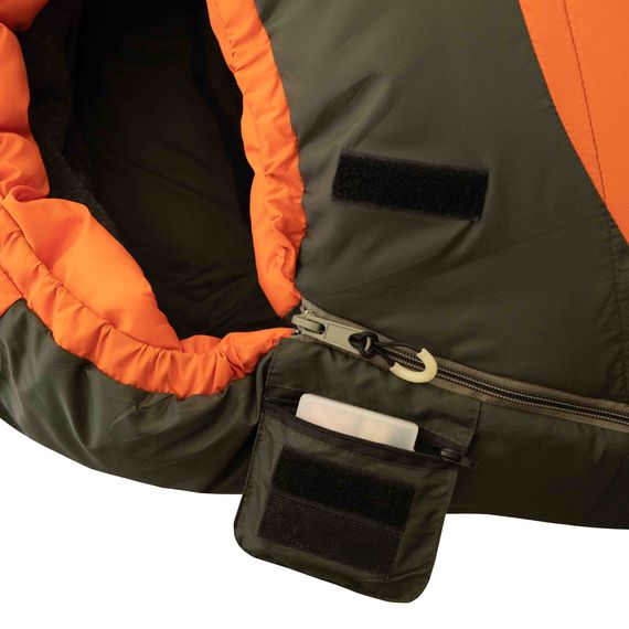 Спальний мішок Tramp Arctic Regular кокон правий orange/grey 200/80-50 UTRS-048R | Зображення 2