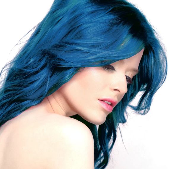Краска для волос Лазурно-синяя Stargazer Semi-permanent hair colour Azure Blue 70 мл | Зображення 1
