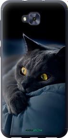 Чохол на Asus ZENFONE 4 SELFIE / ZD553KL Димчастий кіт "825u-1241-2448"