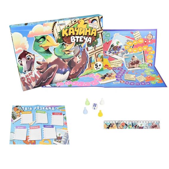 Настольная детская игра «Утиный побег» 30608 на украинском языке | Зображення 1