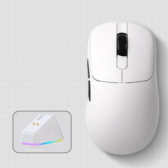 Бездротова ігрова миша AJAZZ AJ179 PRO PAW3395 з зарядною базою RGB 26000DPI | Зображення 1