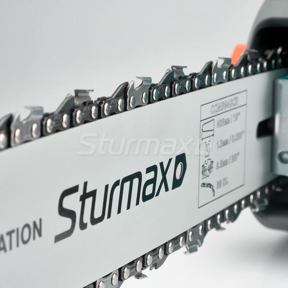 Пила ланцюгова акумуляторна Sturmax CCM9940CR (2 х АКБ CRM2004B, ЗП CRM2004DC) | Зображення 6