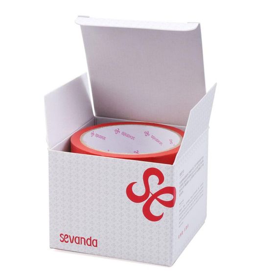 Скотч для бондажу LOCKINK SEVANDA Electrostatic Tape, червона, 16 м sexstyle | Зображення 2