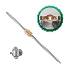 Комплект форсунки 1.3 мм для фарбопульта LVLP PT-0131, PT-0132, PT-0133, PT-0134, PT-0135, PT-0136 (дюза, повітряна1