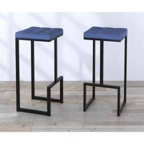 Стул барный Loft Design BS-3 soft синий