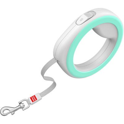 Поводок для собак WAUDOG R-leash светоотражающая лента XS-M до 40 кг 2.9 м салатовый (81275) | Зображення 6