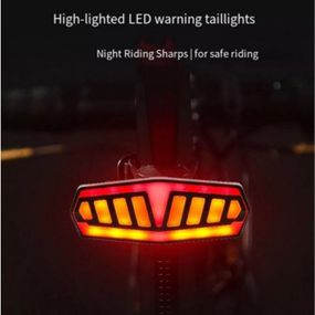 Велосипедный фонарь на батрейках FY-1828, Стоп сигнал в сборе велосипедный, Мигалка велосипедная OZ-88