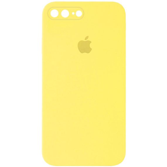 Чехол Silicone Case Square Full Camera Protective (AA) для Apple iPhone 7 plus / 8 plus (5.5")