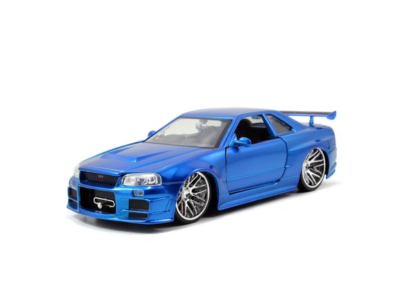 Игровая металлическая машинка Fast and Furious Ниссан Скайлайн 2002 | Зображення 3