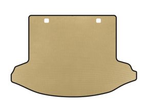 Коврик в багажник EVA v2 (7-местный, Бежевый) для Honda CRV 2017-2022 гг