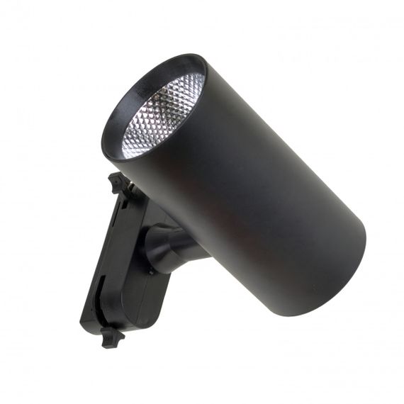 Светильник трековый поворотный LED KW-225/12W WW BK | Зображення 1