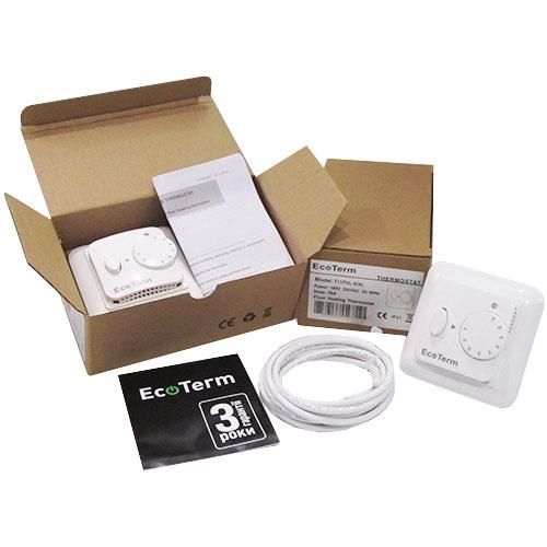 Комплект теплый пол WAZZELL EASYHEAT + термостат механический. Нагревательный кабель универсальный 100 м / | Зображення 5